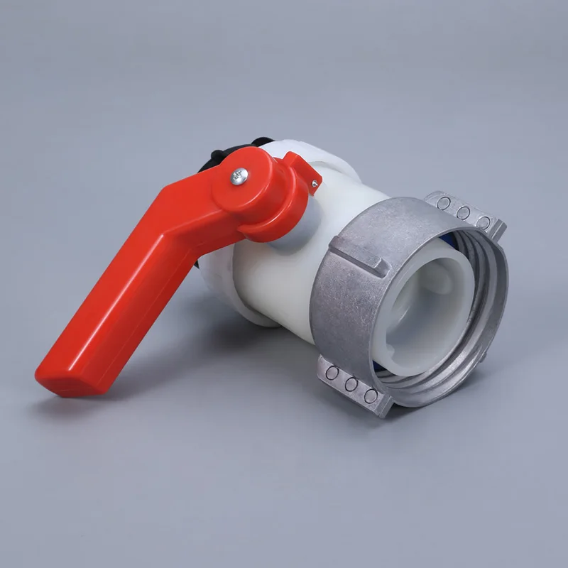 DN60 80mm Ball Valve For IBC Tank Acid And Alkali Resistant Plastic Water Container Valve Fitting