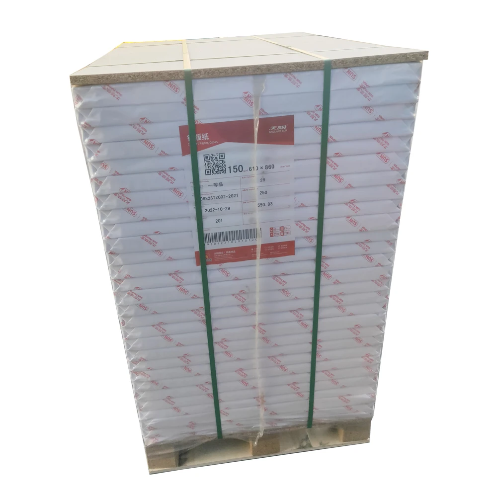 2023 hot sale 80gsm to 250gsm snow eagle/Snow rabbit gloss/matt C2S art paper