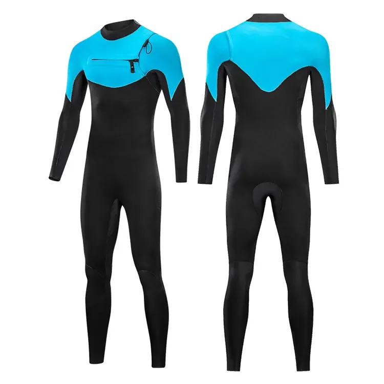 2023 Wetsuit OEM Super Stretch Yamamoto Neoprene Diving Wet Suit Surfing Mens Chest Zip Wetsuit