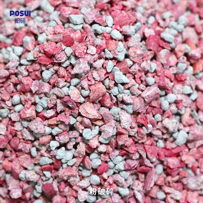 New Flushable Super Odor Control  Zeolite Tofu Mix Cat Litter For Pet Shop