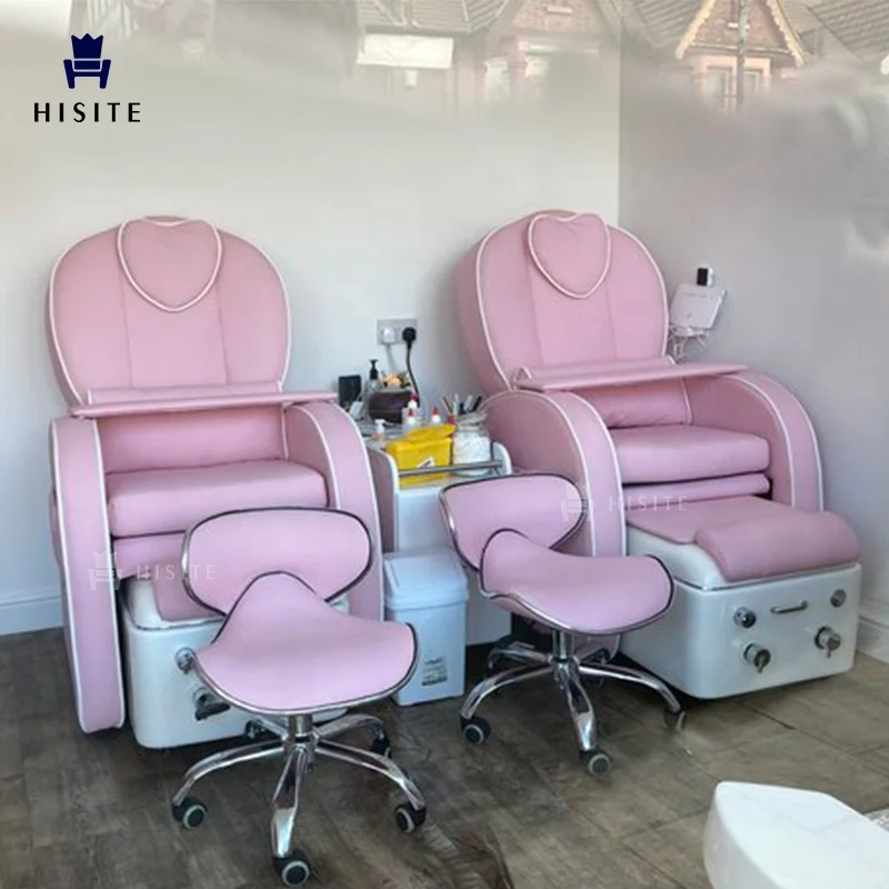 Hisite Wholesale Modern Beauty Salon Furniture Foot Spa Pedicure Chair