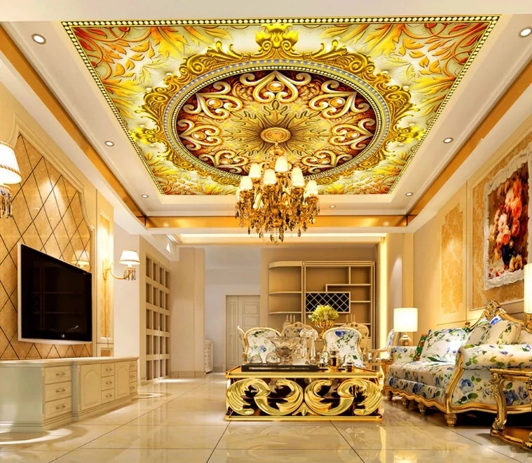 factory supplier wholesale price sky pvc stretch ceiling film ceiling panel 3D Eeffect PVC stretch ceiling membrane