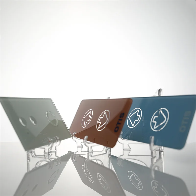 Smart Home Glass Touch Panel Remote Control Touch Switch Assurance Low Iron Glass Panel Hotel Light Switch