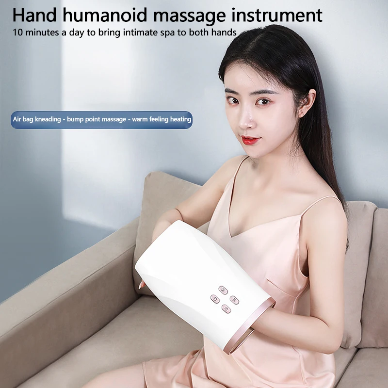 2022 hand massager mechanical intelligent massage tapping rechargeable hand wireless hand massager