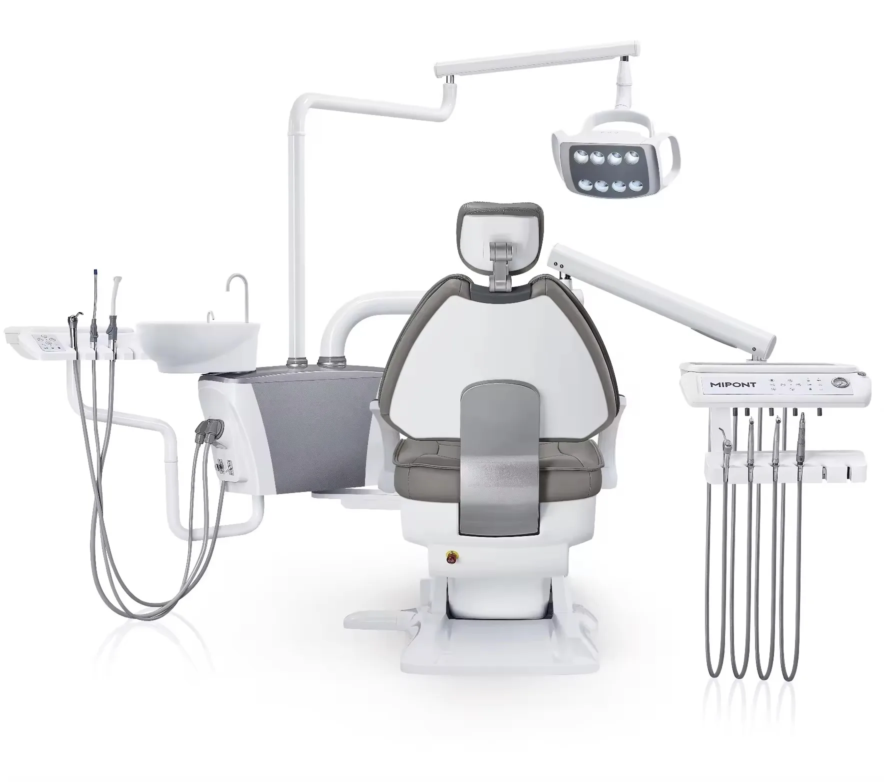 Dental Chair Unit  CE Approved High Quality Noiseless Dental Treatment Machine Dental Chair with Electricity Unit
