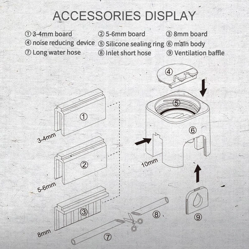 UUIDEAR Wholesale water top off fresh and saltwater tank water auto top off aquarium refill