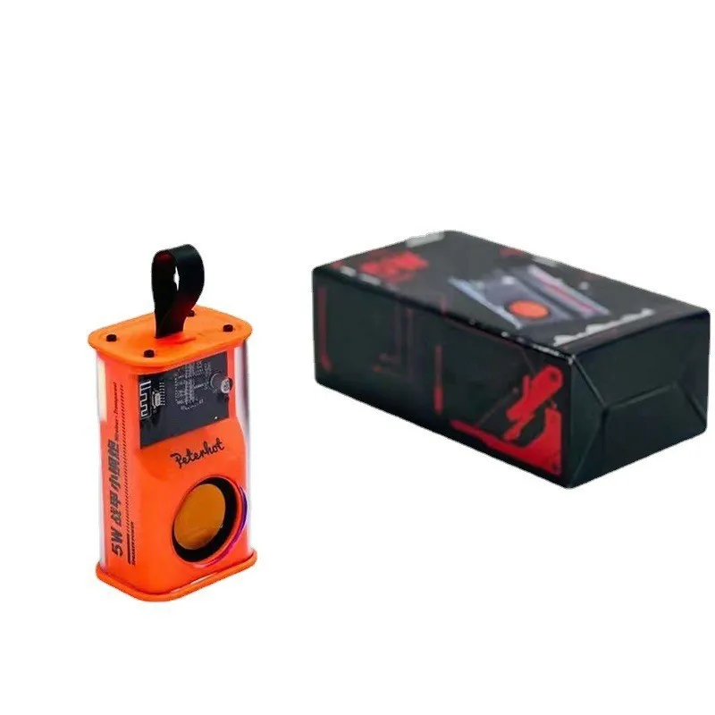 Outdoor Transparent Mecha Style A36 Stage Subwoofer Gaming Professional Party Wireless Mini Portable BT Speakers