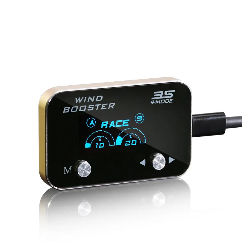 2024  Racing Device  Wholesale Windbooster 9 MODE 3S pedal electric throttle control for Jeep, Toyota and BMW vehicle