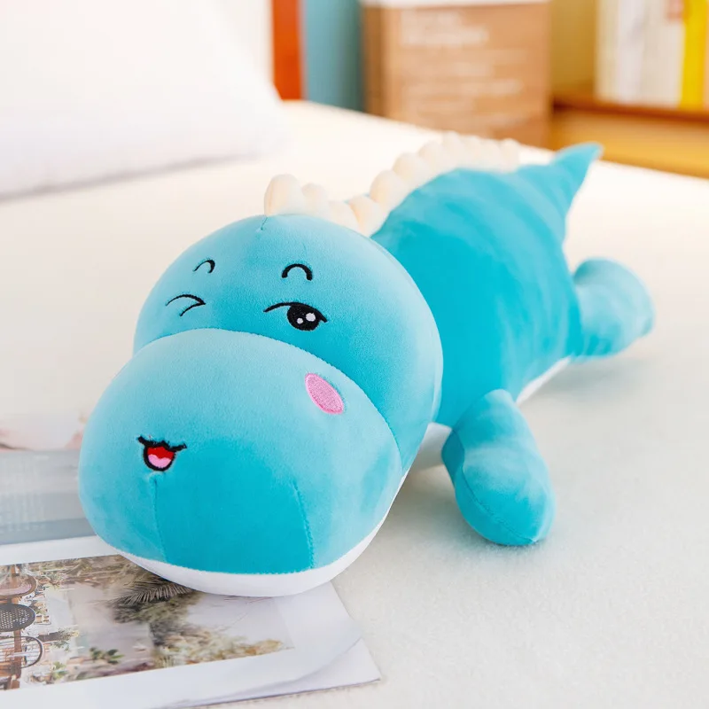 Customized Wholesale Cartoon Creative Dinosaur plush toy doll Cretaceous herbivores triceratops plush doll birthday gift girl