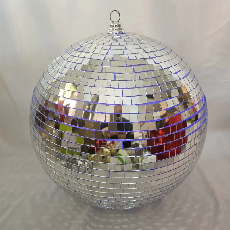 Custom various sizes Shape  Polyron material disco ball clips plastic ball Christmas holiday hangers Supermarket stage props