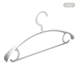 High Quality Creative Scarf  Flat Plastic Trouser Hangers for Clothes Anti-slip