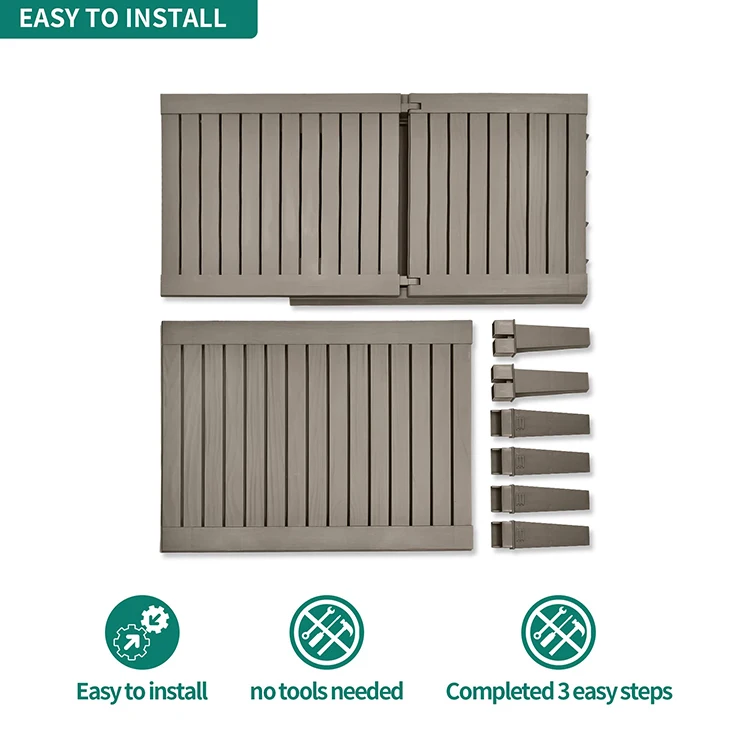 YASN Outdoor Plastic Sun Lounge Chair Patio Chaise Lounges Poolside Sun Lounger with Adjustable Backrest