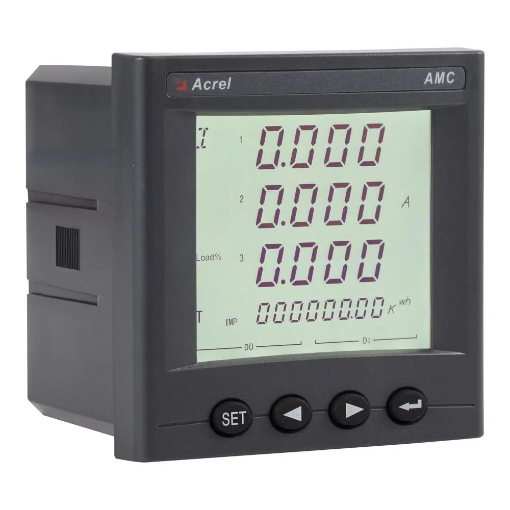 Acrel Solar inverter CE/IEC AMC96L-E4/KC digital multifunctional panel meter/multifunction digital panel meter