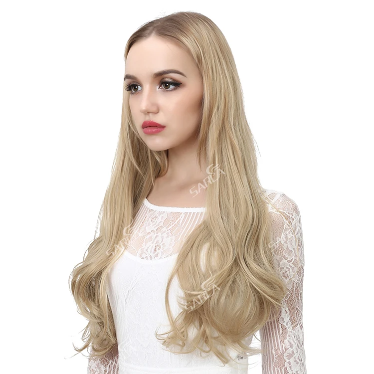 2021 Hairpieces Dropshipping Cheap Ombre For White Women Wholesale Factory Secret Private Label Synthetic Halo Hair Extension