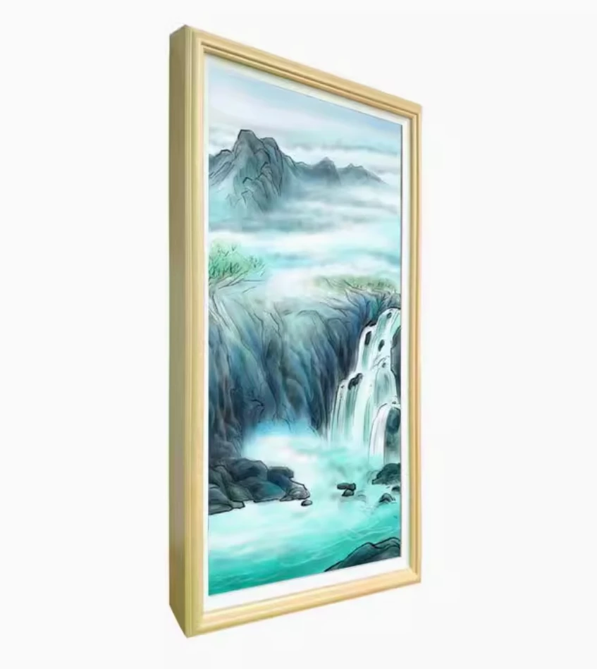 Wholesale ODM/OEM WIFI Android 21.5 Inch 16:9 1920x1080 High Quality Solid Wood Digital Photo Frame