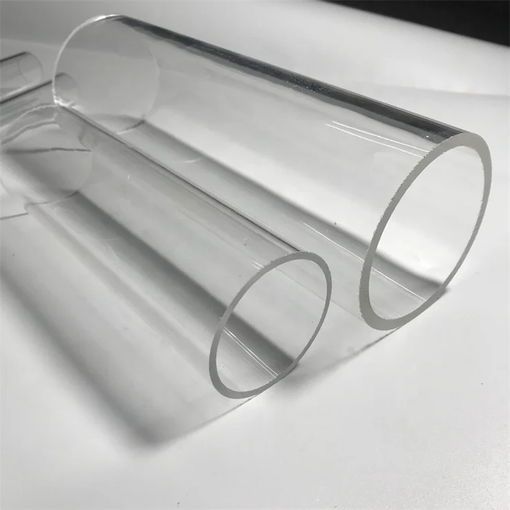 Wholesale Oem Customized frosted acrylic tube diffuse plexiglass pmma acrylic tube acrylic tubing 1000mm aquarium
