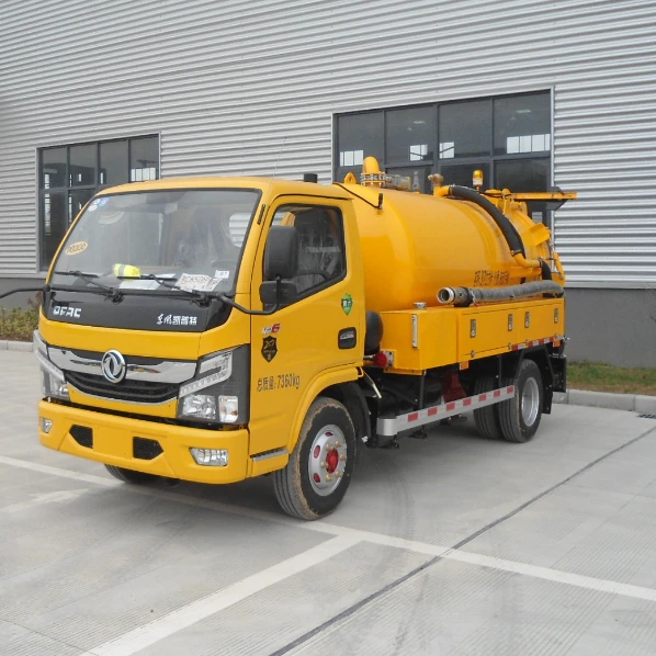 Sewage drain tank sewer suck  truck fecal suction vehicle