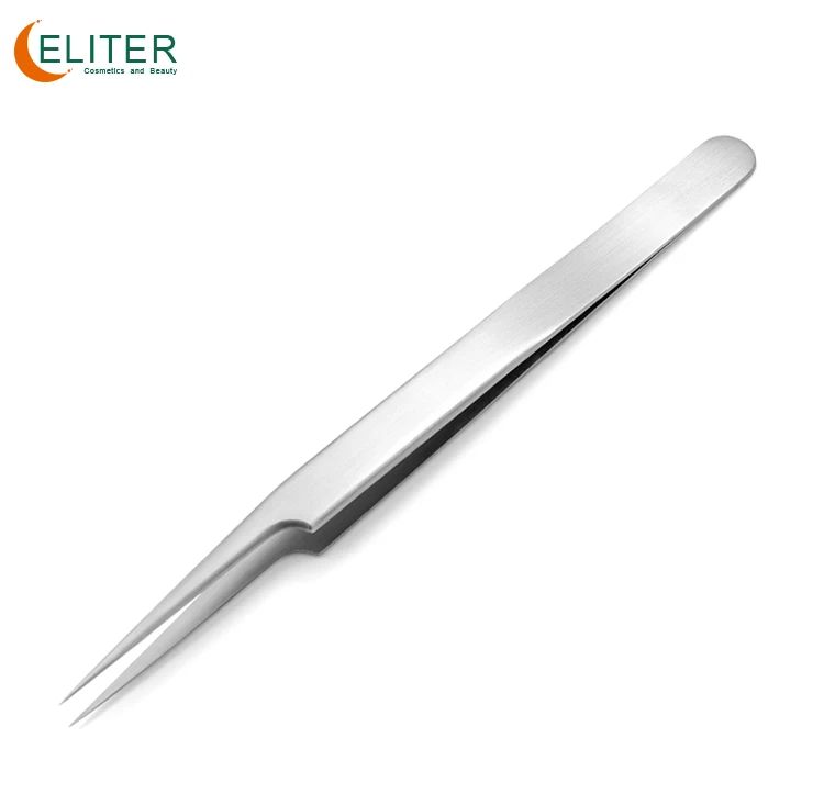 ELITER Hot In Stock Individual Classic 0.03 Volume Eyelash Extensions Tweezers Stainless Eyelash Tweezer Laah Tweezers
