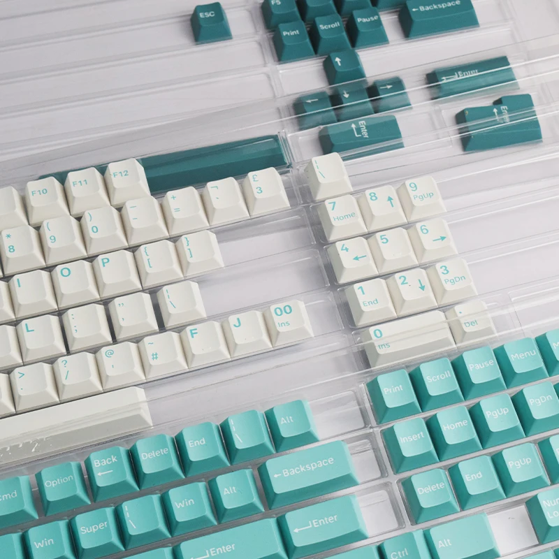 AFLION  Custom Layout 100Keys Pbt Anime Japanese Cute Cover Puller  Crossing  Mechanical Keyboard Keycaps