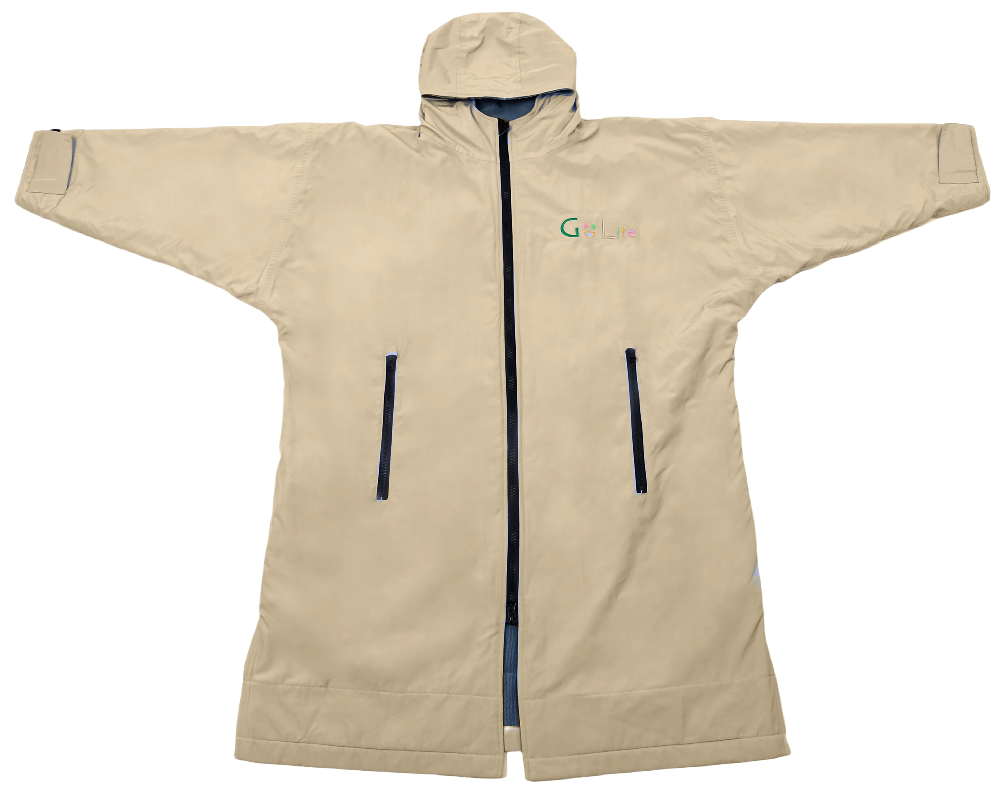 Swim Parka Coat Jackets for Men Changing Robe Warm Fleece Dry Quickly for Surfing Swimming Kayaking Water Sports