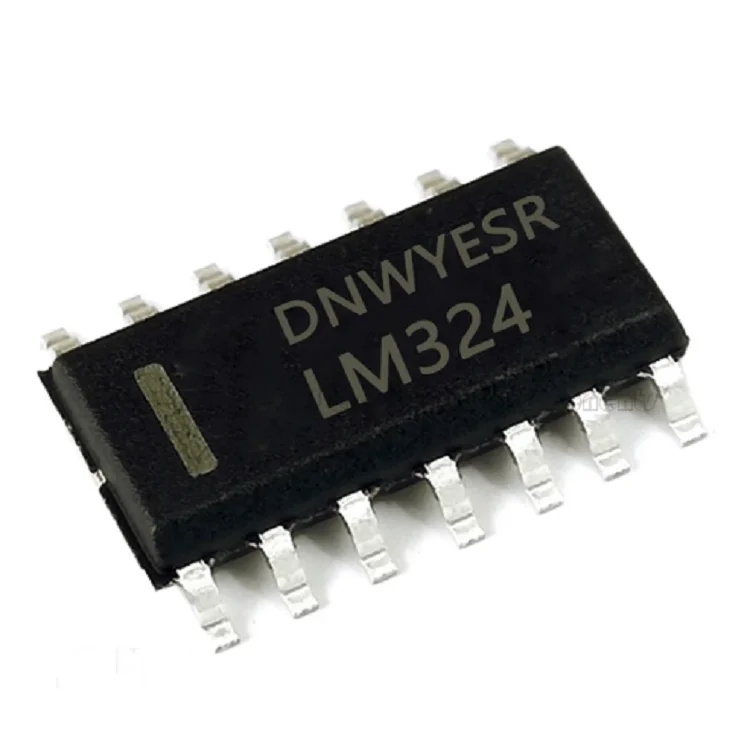 Integrated circuit LM324DR high performance original electronic chip integrated circuit IC