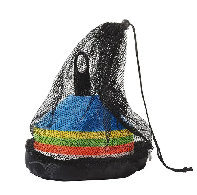 Wholesale Cheap agility soccer cones mesh carry bag