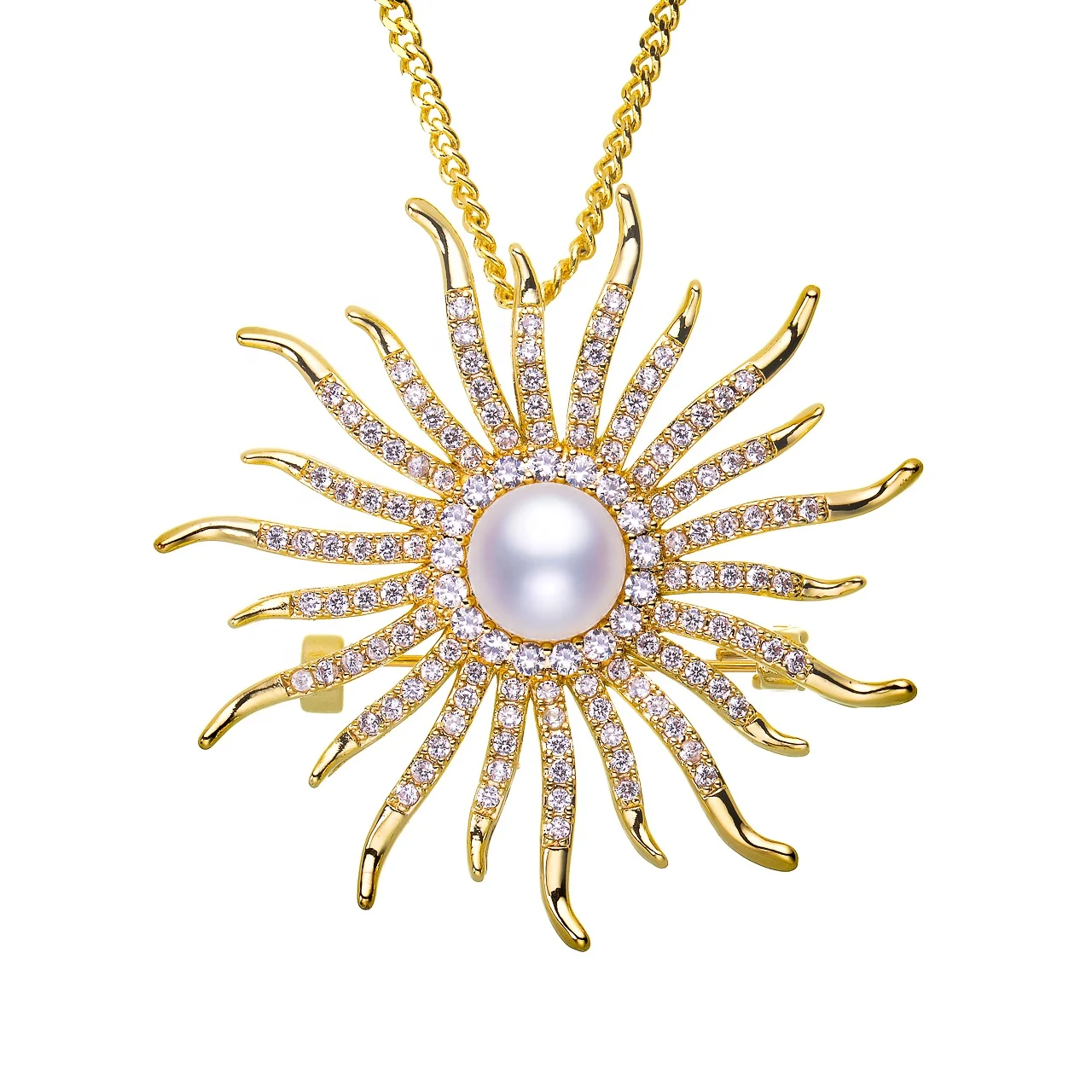 
Design Magnetic Scarf Pin Magnet Metal Custom Women Men Black Gift Party Antique Stone Wedding Copper Jewelry Brooch 