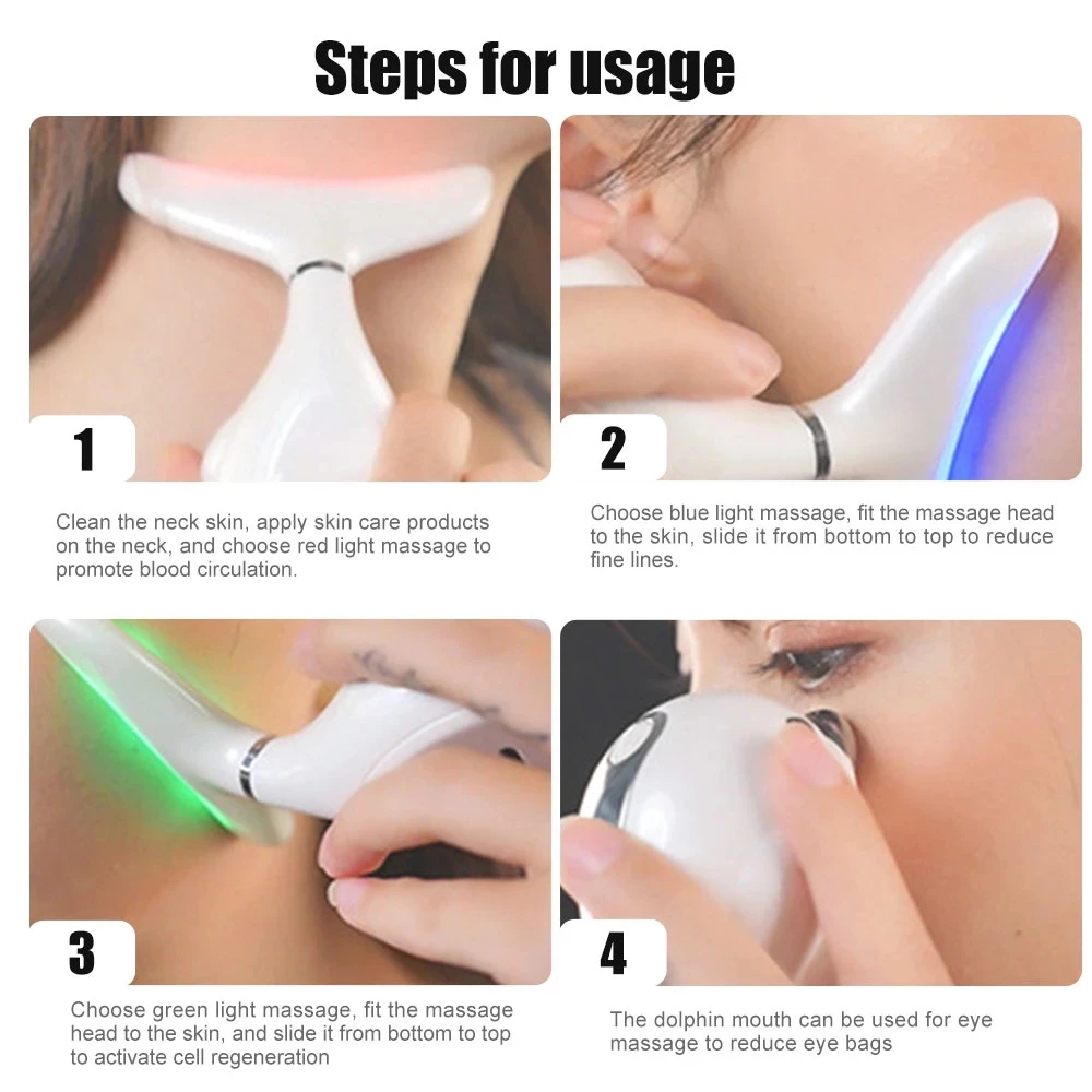 Neck Lifting Personal Care Beauty Machine Skin Care Beauty Massager Women Portable Face Neck Stretching Device
