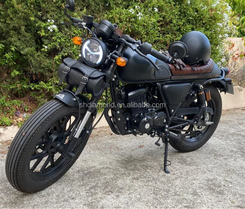 oldclassic legal eu5125cc scramblermotorcycleEuro5 125ml/cm3 motorrad/modernmotorcykel motards motocyletteskustomtriumphheadlamp