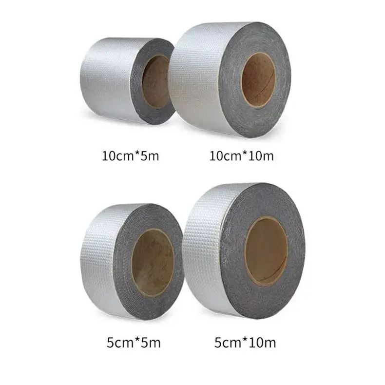 ANTI Factory Price Aluminum Foil Butyl Rubber Waterproof Roof Tape Sealing Repair Roof Butyl Tape for Roof Leak