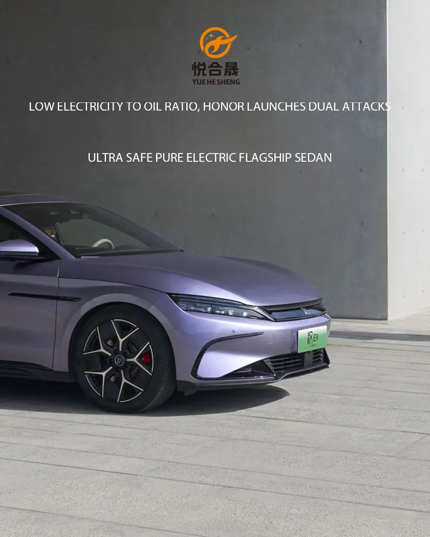 2025 BYD Han EV506KM Luxury Electric Car Medium and Large Sizd 4WD Drive Mode Left Steering