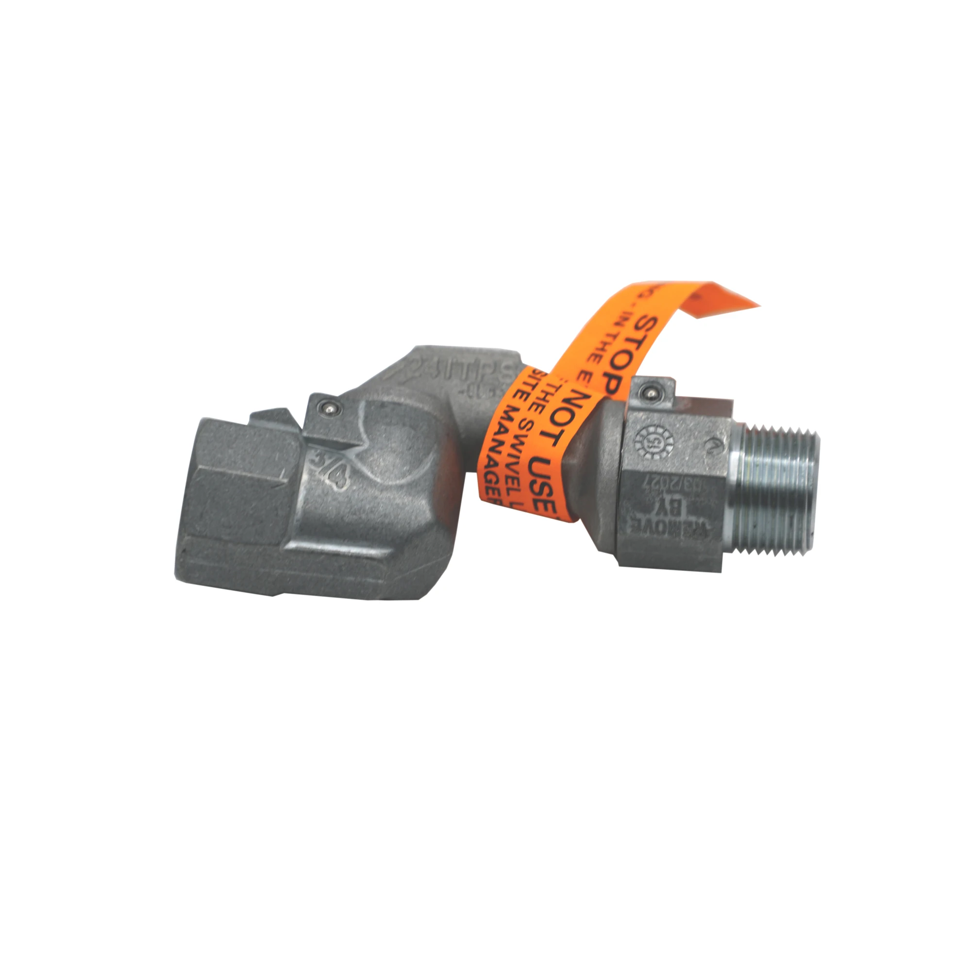 Aluminium Fuel Dispenser Fuel Nozzle Joint 241TPS 180&360 Swivel Coupling