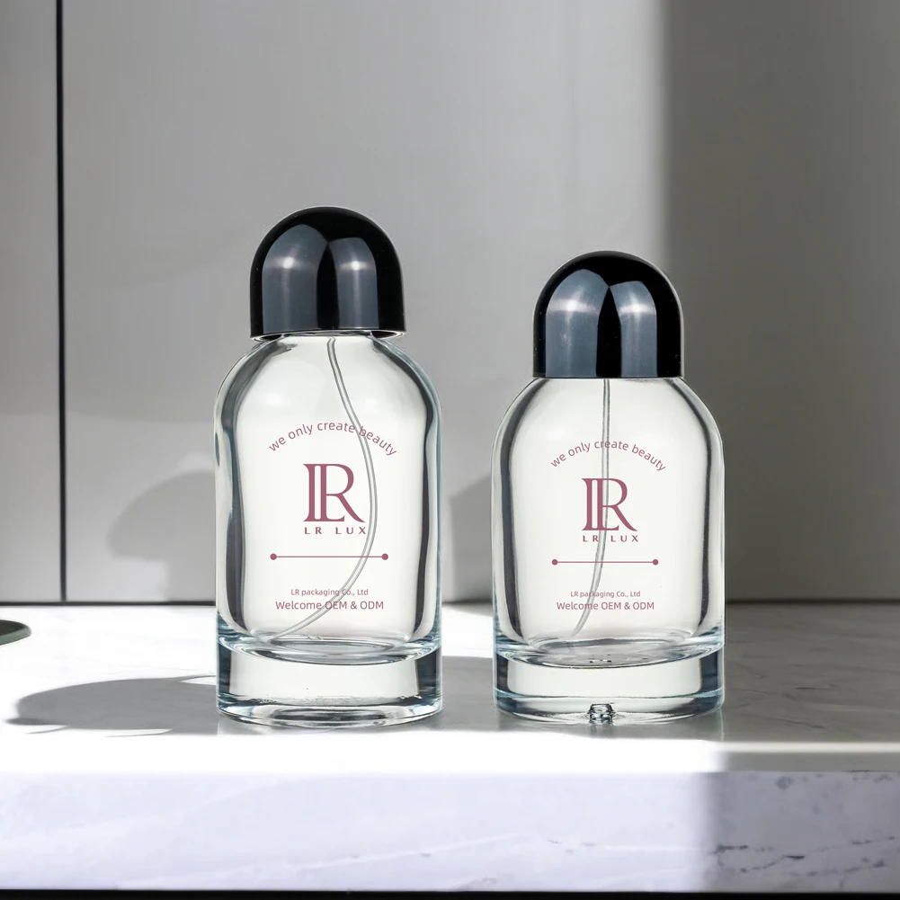 Free Sample Luxury Empty 30ml 50ml 100ml Spray Glass Perfume Bottle Customized Logo Perfume Bottle With Box