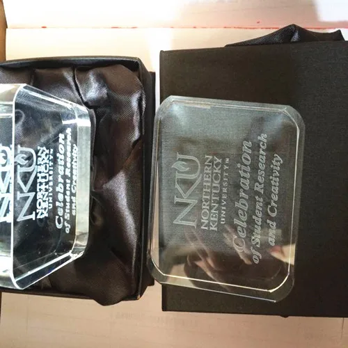 K9 Glass Cube/blocks 3d laser Engraved Crystal bike/bicycle