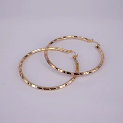 E0118 new latest gold earring designs Fashion jewelry Painted three colors women earrings