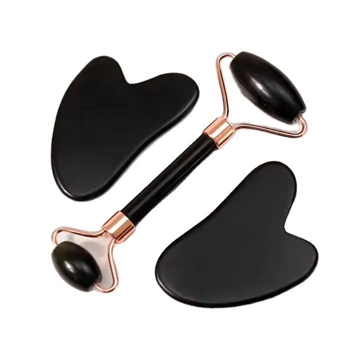 Factory Wholesale 100% Natural Jade Roller Low Price Real Rose Quartz Body Tool for Facial Neck Hand Massage Private Label