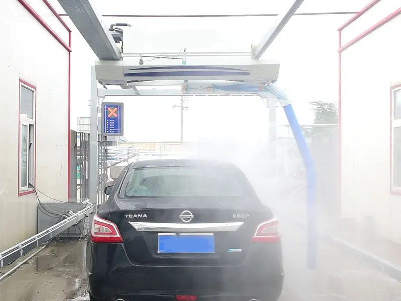 Single Arm Touchless Car Wash Machine