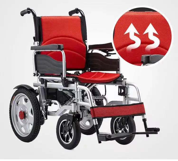 Low Weight Electric Wheelchair Motor High-quality  Foldable Electric Wheelchair