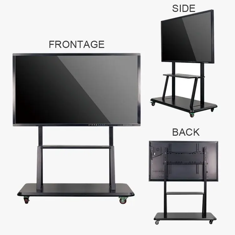 Wholesale Multi Touch 55inch Touch Screen Clear Display School Classroom Digital Whiteboard Smart Board For Teaching