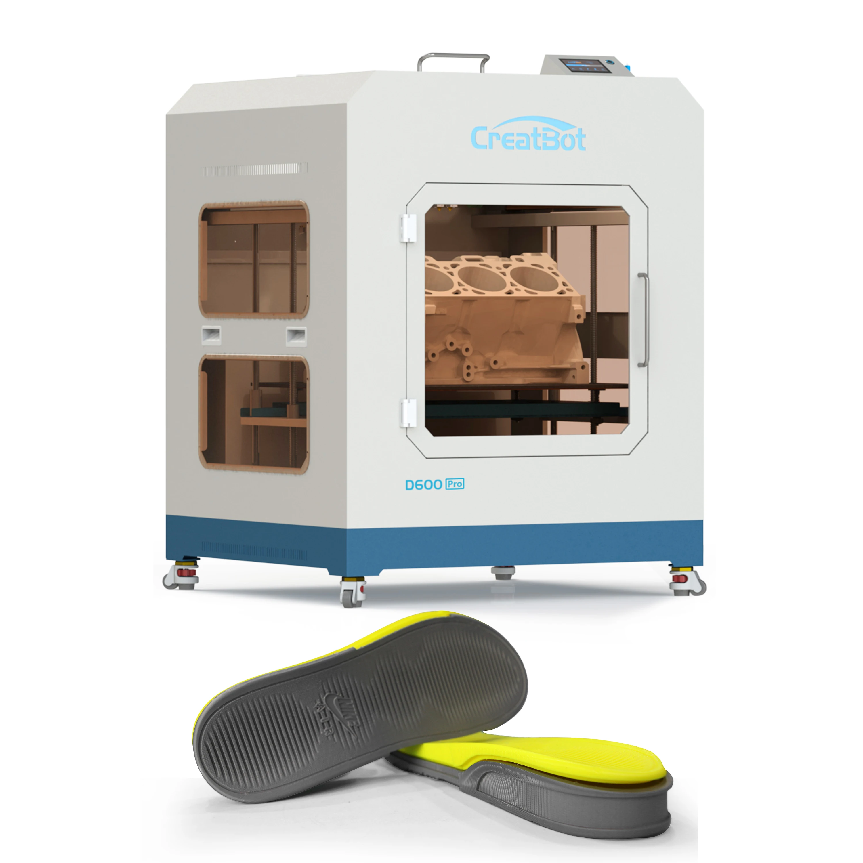 CreatBot D600PRO Высокоточный SLA SLS PA ABS 3D быстрый прототип FDM3D услуги печати в