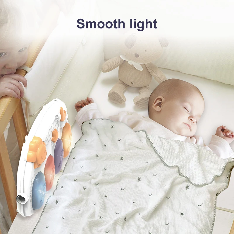 New Releases OEM ODM Custom Activity Baby Gym Large Size Playmat Kids Crawl Mat Tummy Time Piano Play Mats Toys