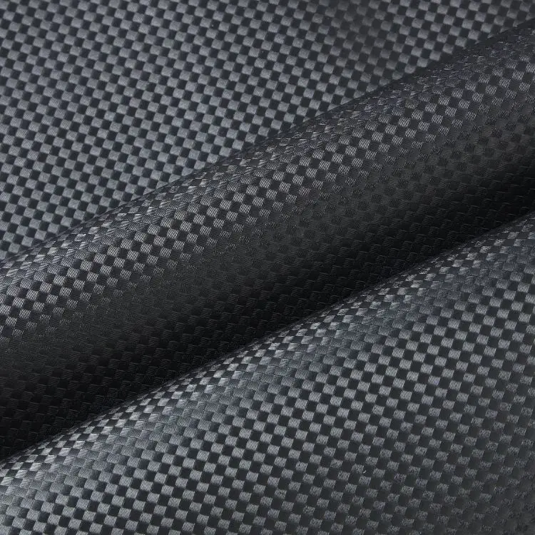 Factory Wholesale Plain Twill Glossy Matte Fabric Carbon Fiber Leather Waterproof and scratch-proof For Automotive Car Steering