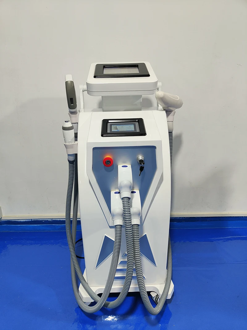 Hottest 3 in 1 elight ipl opt rf nd Yag Laser Tattoo removal/laser hair removal machine