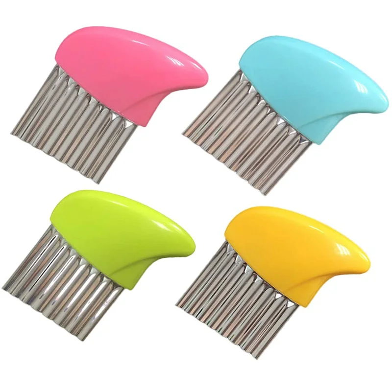 Wavy Vegetable Cutter Slicer Potato Chips Corrugated Knife Kitchen Crinkle French Fries Kitchen Utensils Stainless Steel