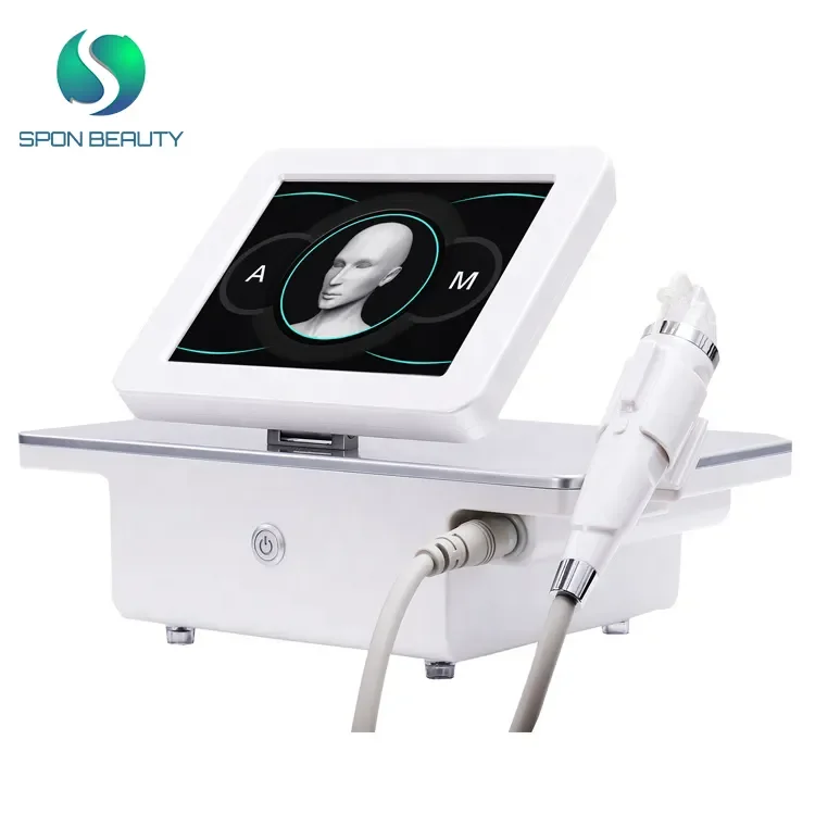 2022 portable gold fractional rf microneedle machine1