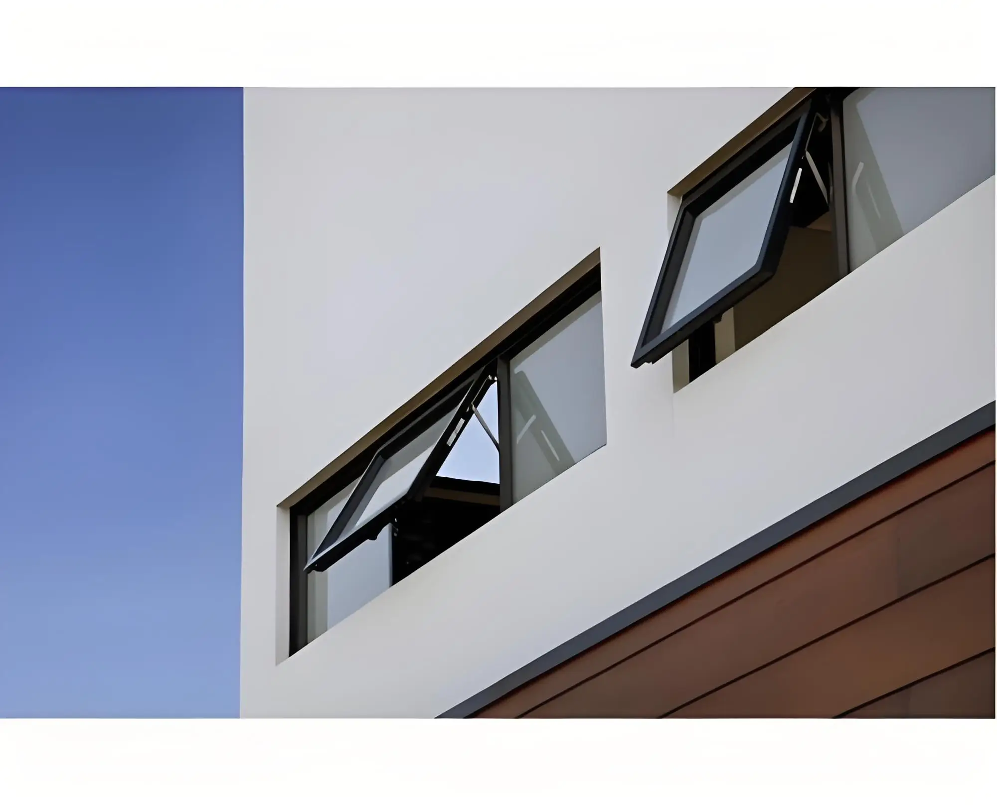 New Style Hot Selling Customisable Secure Lock Durable Powder Coated Aluminium Frame Aluminium Awning Windows