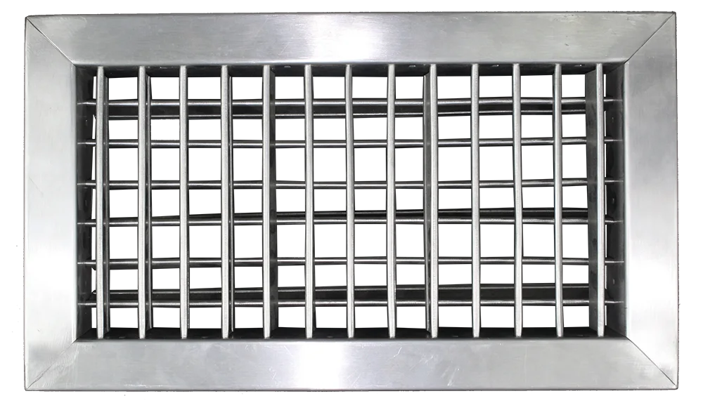 HVAC Systems Stainless Steel 304 Decorative air Conditioning Double Deflection air Grille