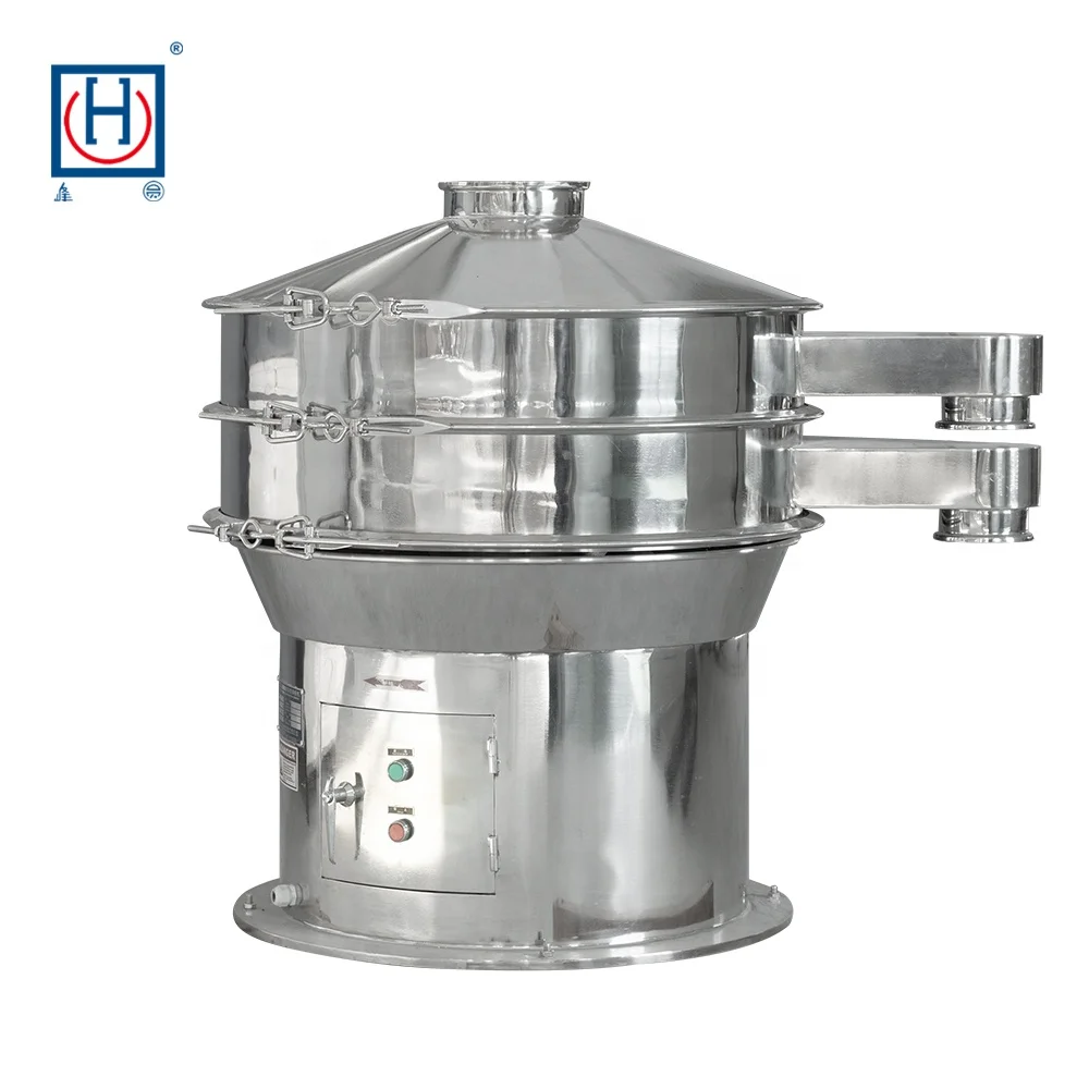 High sieving efficiency ultrasonic fish meal vibrating screening machine