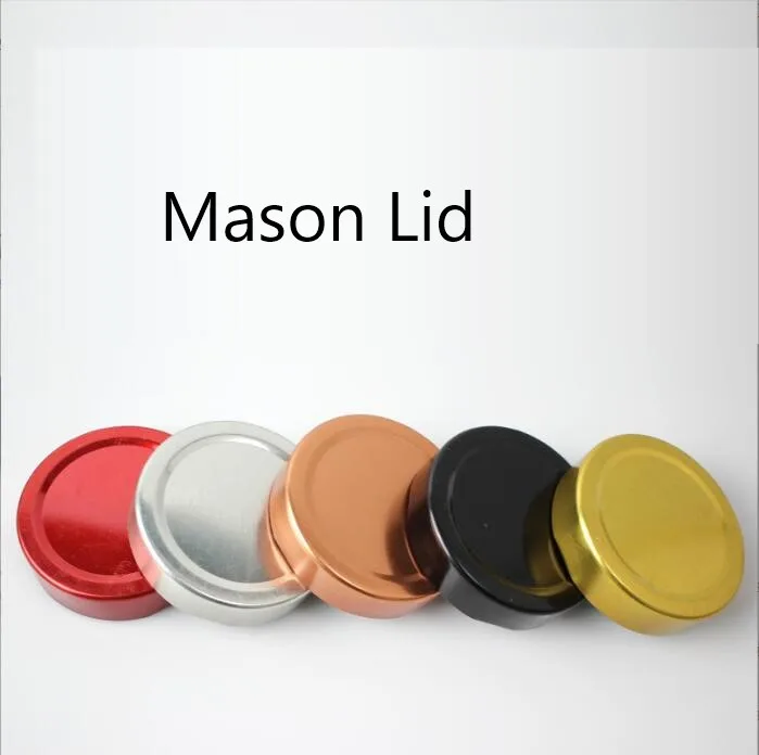 63 70 82 Wide Mouth Round Mason Jar Lids High Metal Cap For Mason Glass Storage Jar Canning Tinplate Split