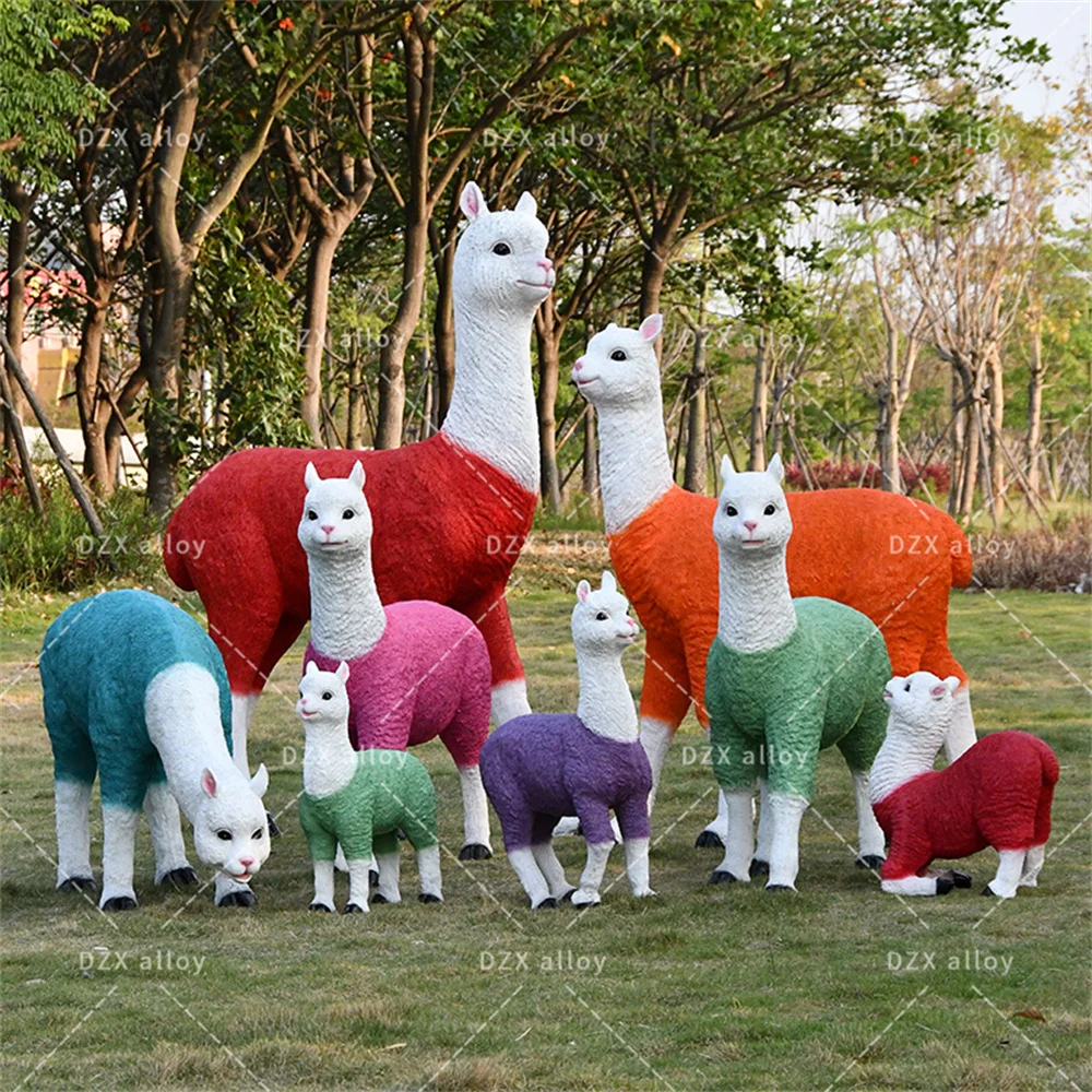 Custom Factory Glassfiber Penguin Sculpture Animal Sculpture For Zoo Theme Park